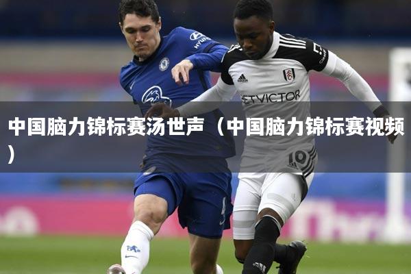中国脑力锦标赛汤世声（中国脑力锦标赛视频）